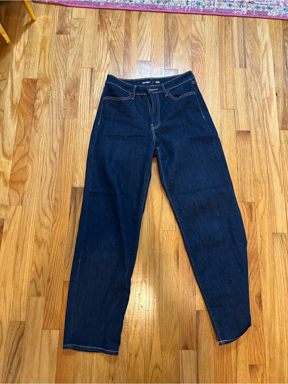 Old Navy High-Rise Loose Dark Blue Women’s Jeans